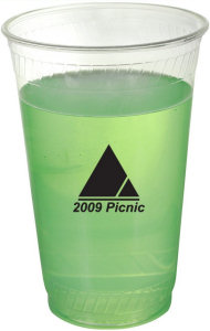 Promotional Stadium Cups: 20oz Eco Friendly Clear Cups